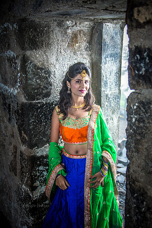 Priyanka at Sinhagad Fort