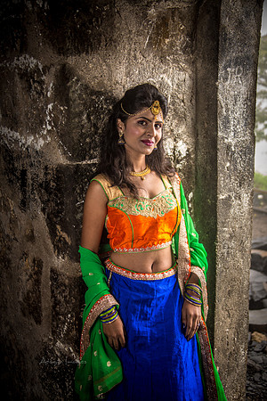 Priyanka at Sinhagad Fort