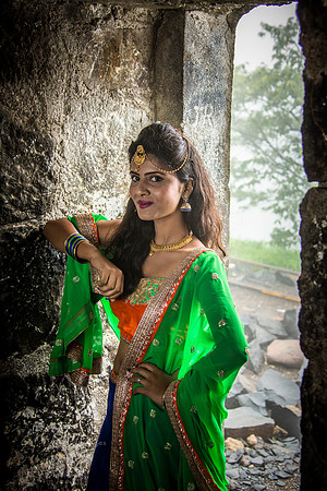 Priyanka at Sinhagad Fort