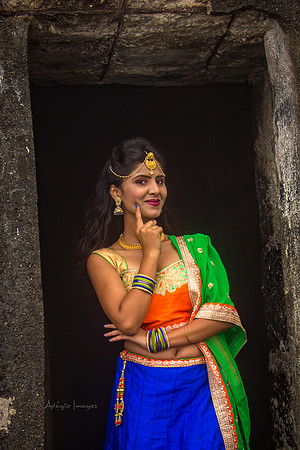 Priyanka at Sinhagad Fort