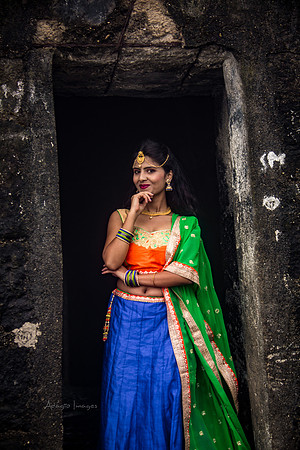 Priyanka at Sinhagad Fort