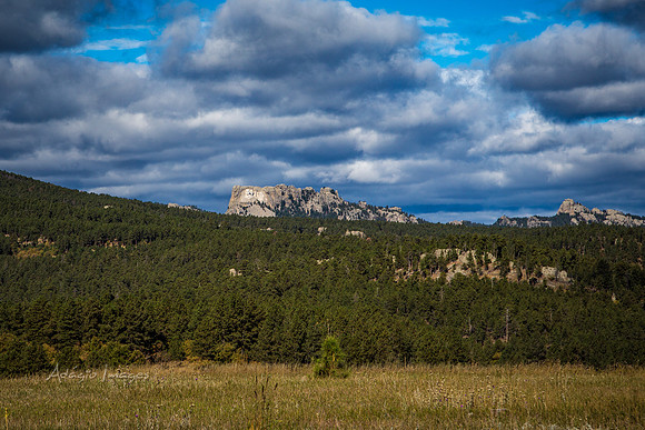 View of Mt Rushmore
