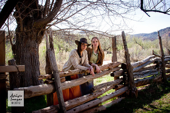 Gunslingers Adrienne and ShaeLee
