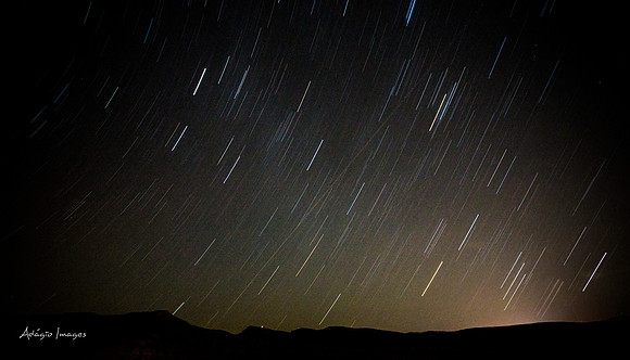 Star Trails over Quail Creek